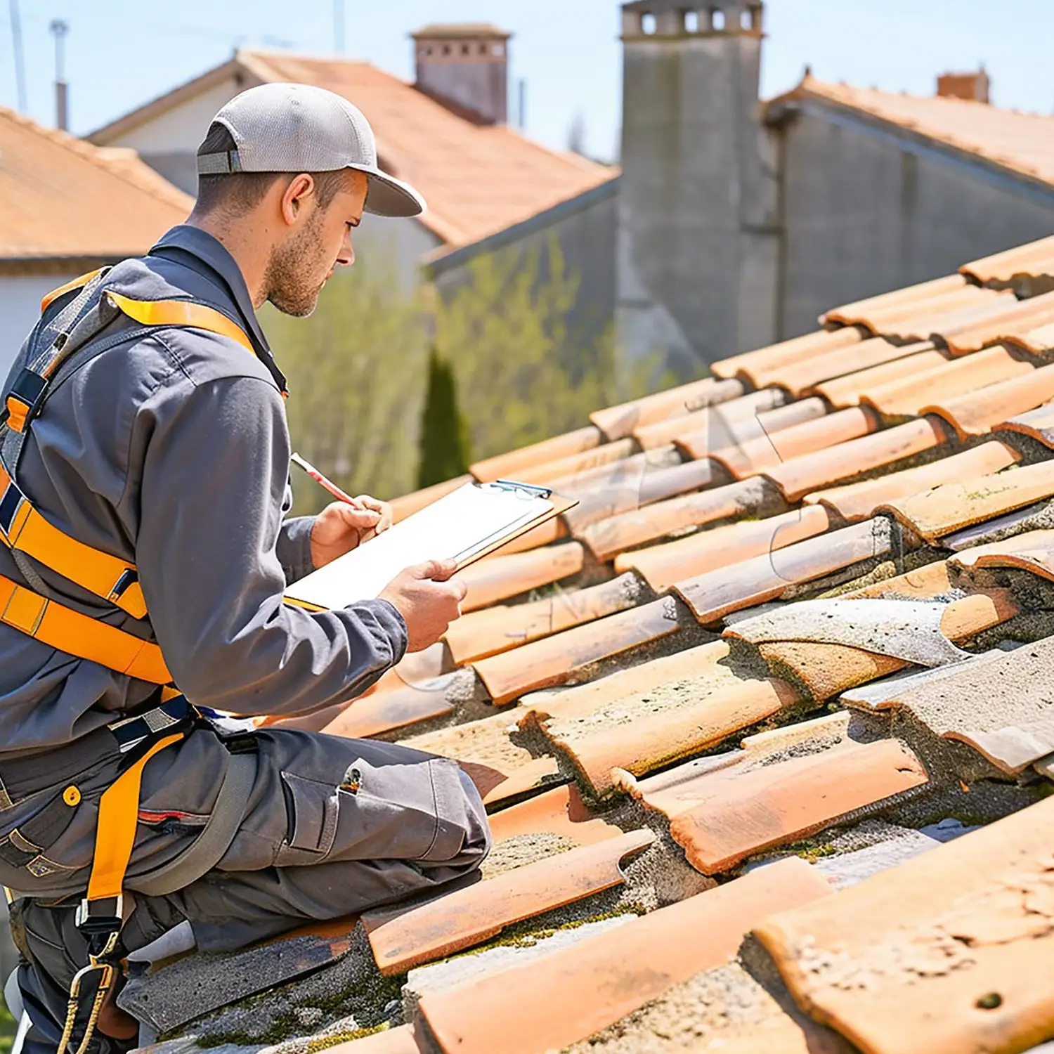 Démoussage de toiture
